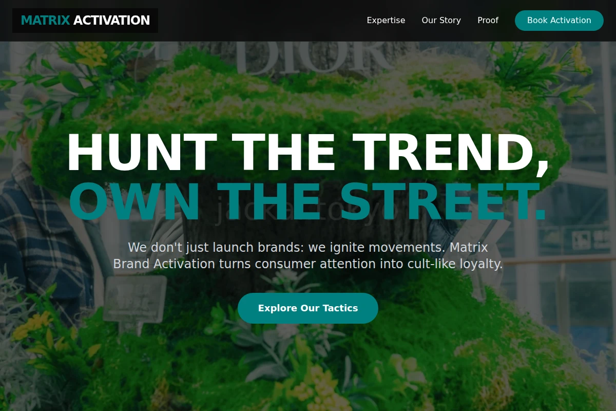 Matrix Brand Activation