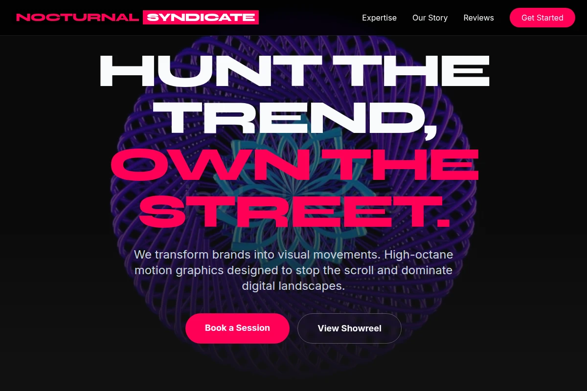 Chrome Motion Graphics