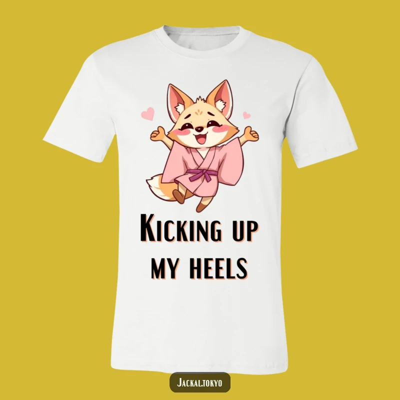 Funny Jackal Kimono T-Shirt: Happy Leap Celebration Tee, Awesome Gift